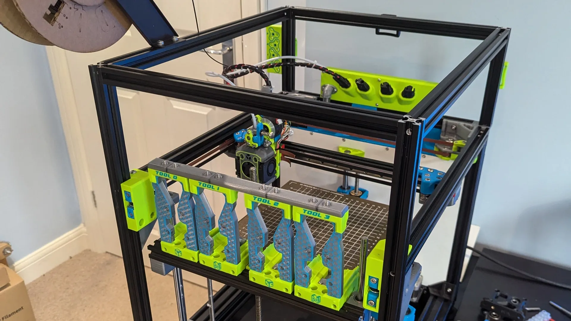 Experimental Tool-Changer 3D Printer