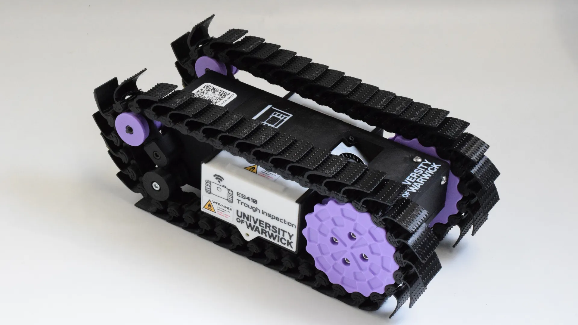 Side/rear view of the robot
