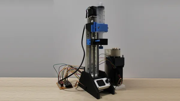 Solvent Delivery System for Flow Chemistry Applications